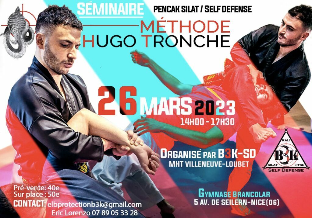 Méthode Hugo Tronche - Stage de Self Défense - 26 Mars 2023